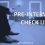 Pre-Interview Checklist