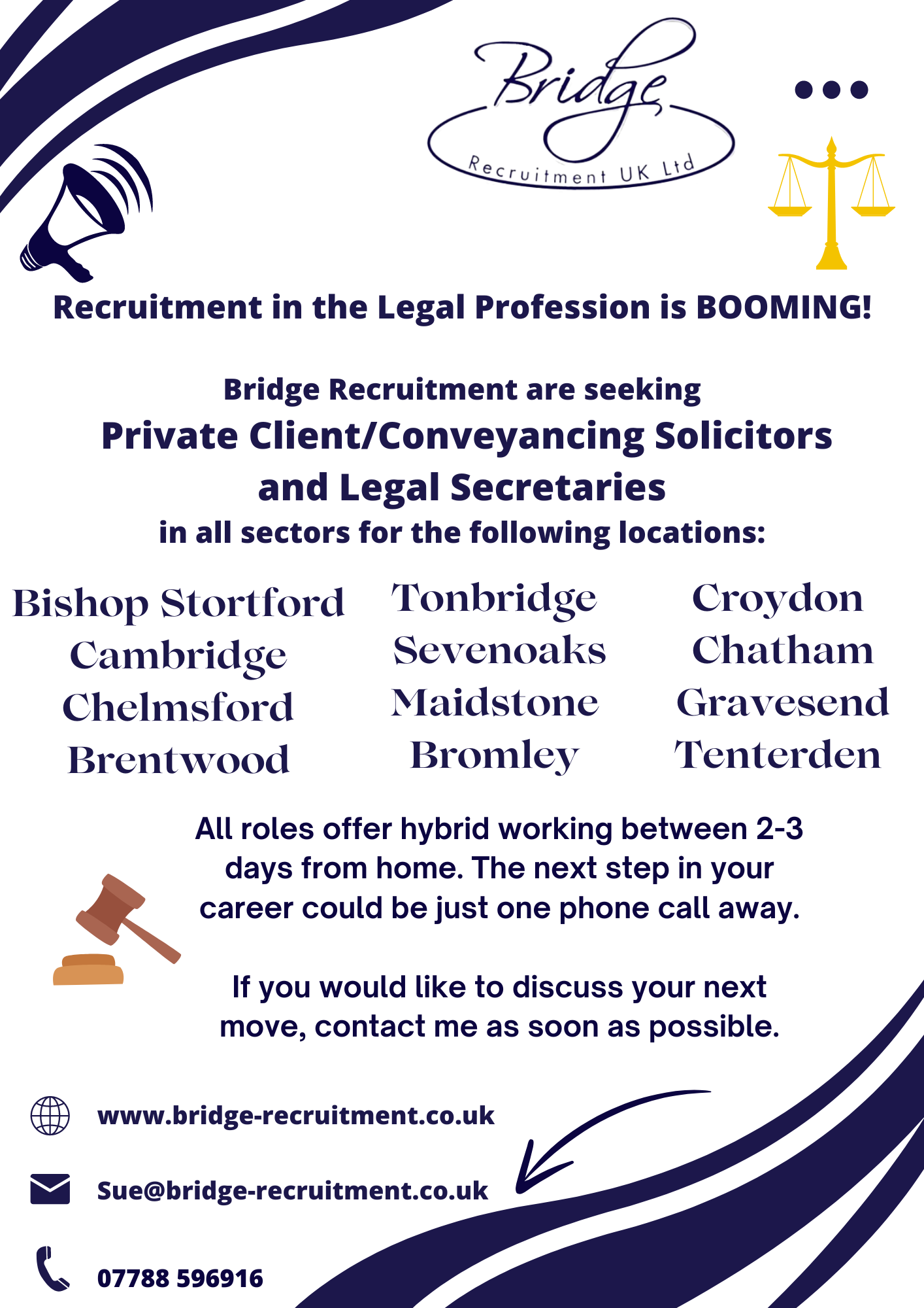 Contact Sue Today!